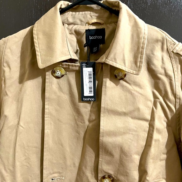 BOOHOO TRENCH COAT - Picture 2 of 6